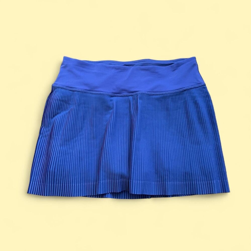 Lululemon Women's Blue Pleat to the Street Skirt III sapphire